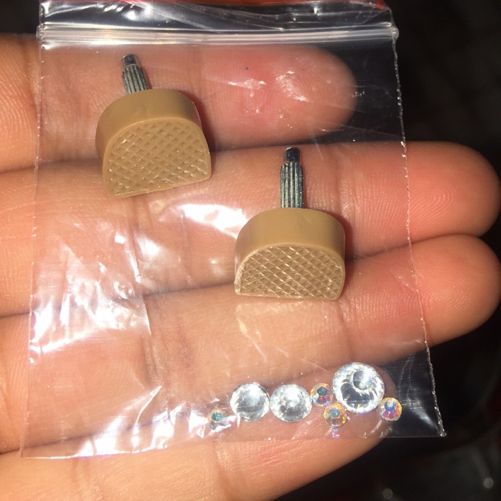 Silver Glitter Heels - image 6